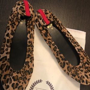 Rita’s leopard ballet flats